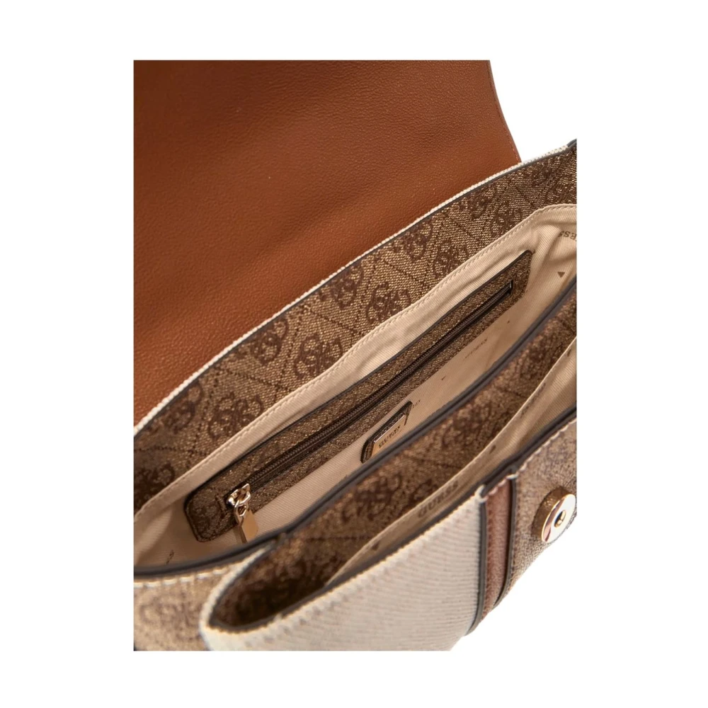 Guess Handtas Stijlvolle Mode Accessoire Vrouwen Beige Dames
