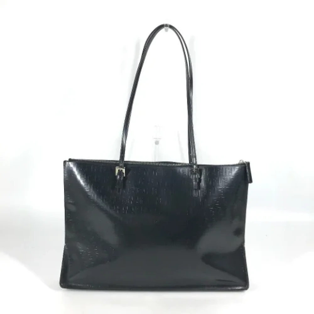 Fendi Vintage Pre-owned Leather fendi-bags Black Dames