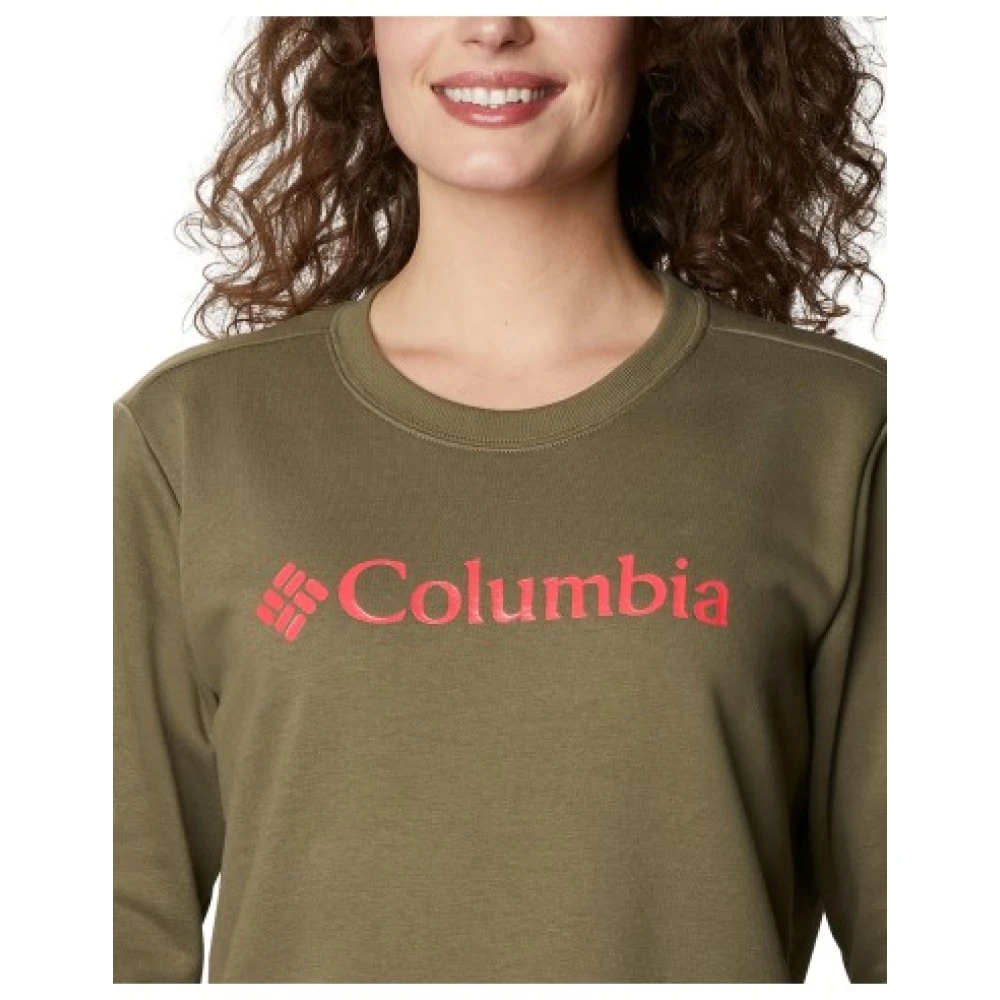 Columbia Dames Sweatshirt Green Dames