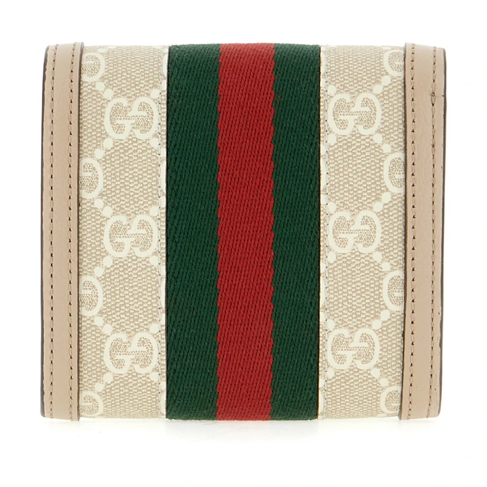 Gucci Stijlvolle Portemonnee Beige Dames