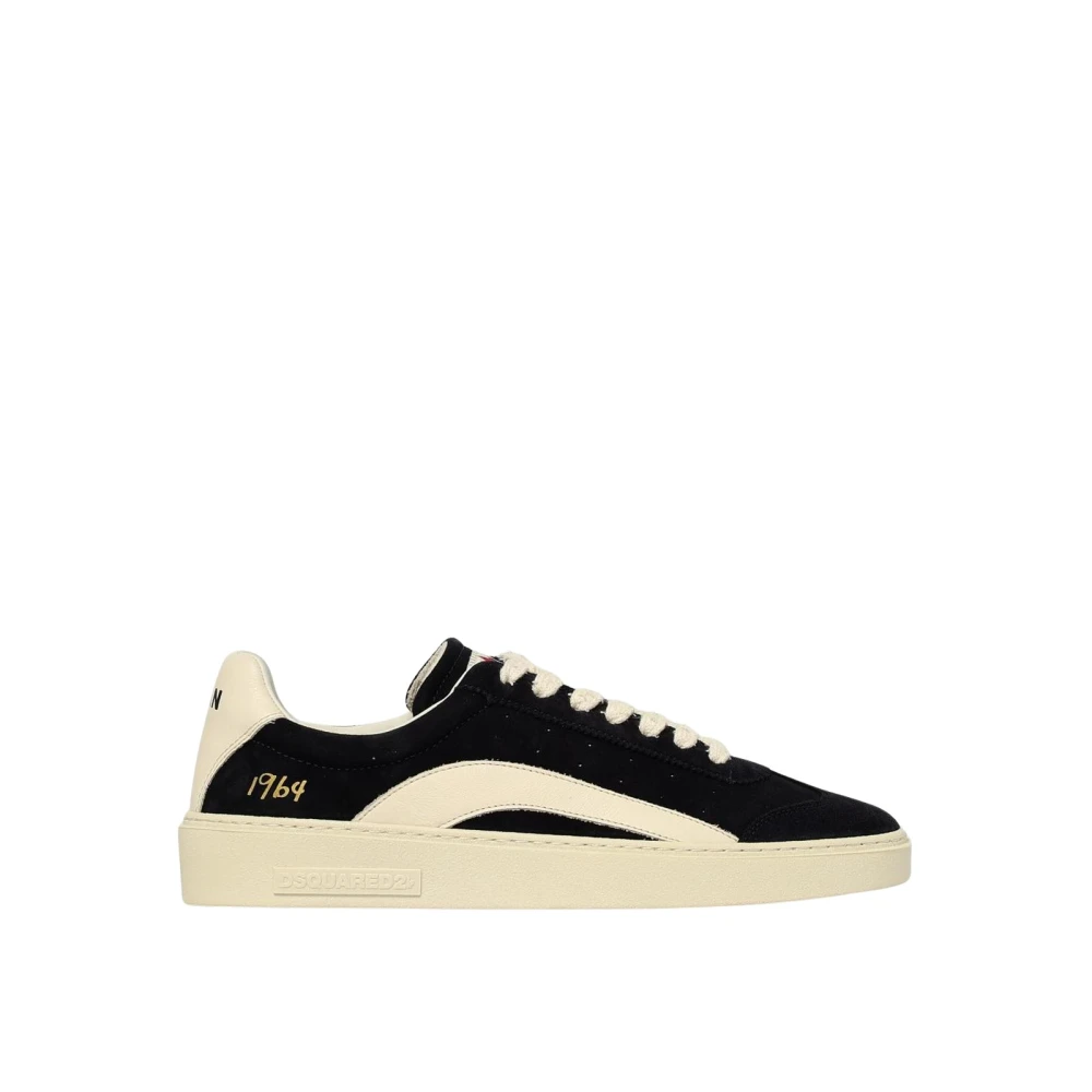 Dsquared2 Men's Blue Sneakers, 11 Uk, Classic Lace-Up Trainers