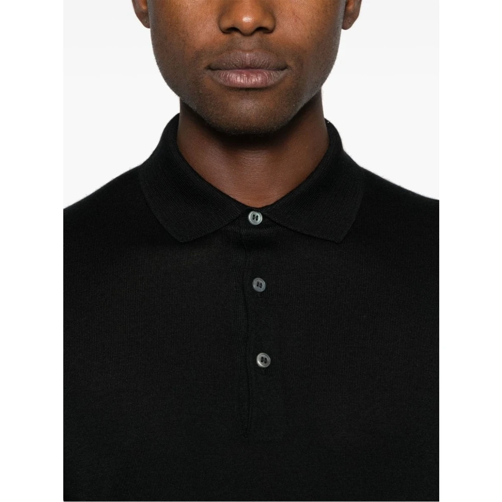 Tagliatore Polos Black Heren