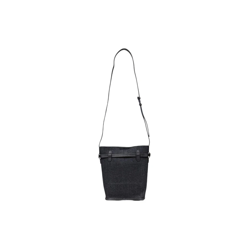 Replay Zwarte katoenen handtas Black Dames