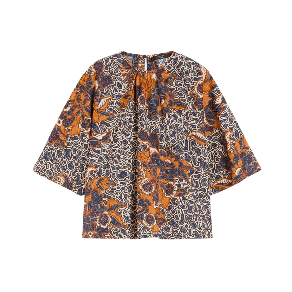 Weekend Max Mara Women's Multicolor Blouses, L, Wkdquaglia Blouse