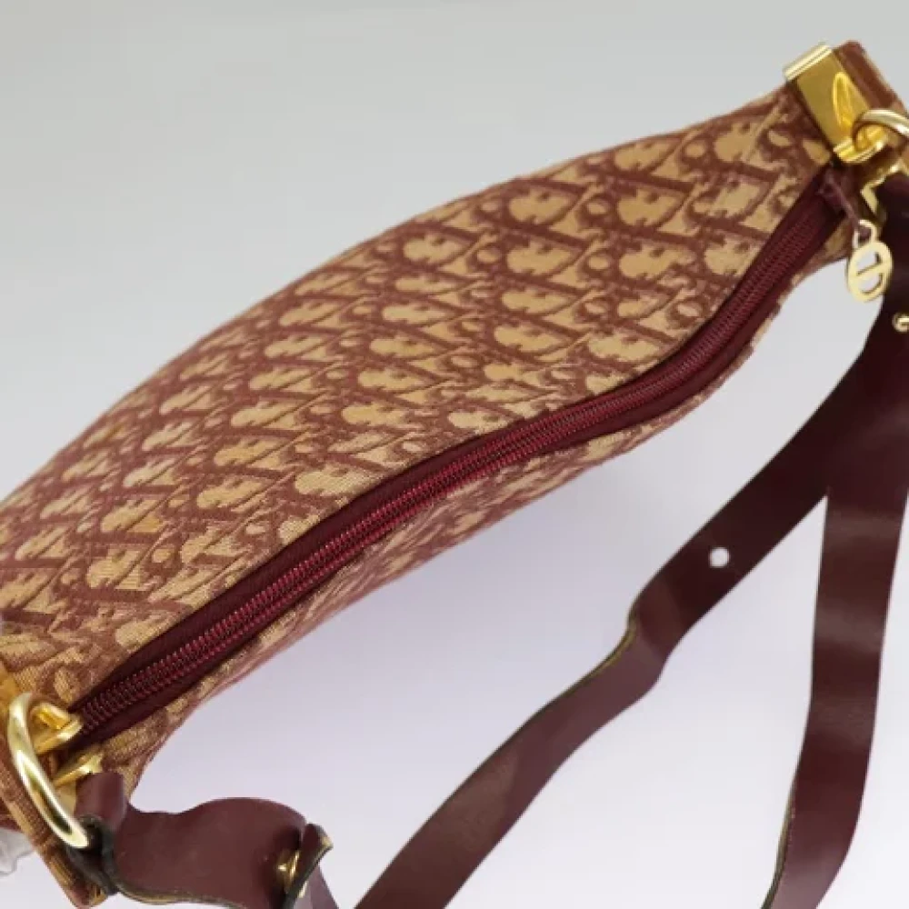 Dior Vintage Pre-owned Canvas dior-bags Red Dames