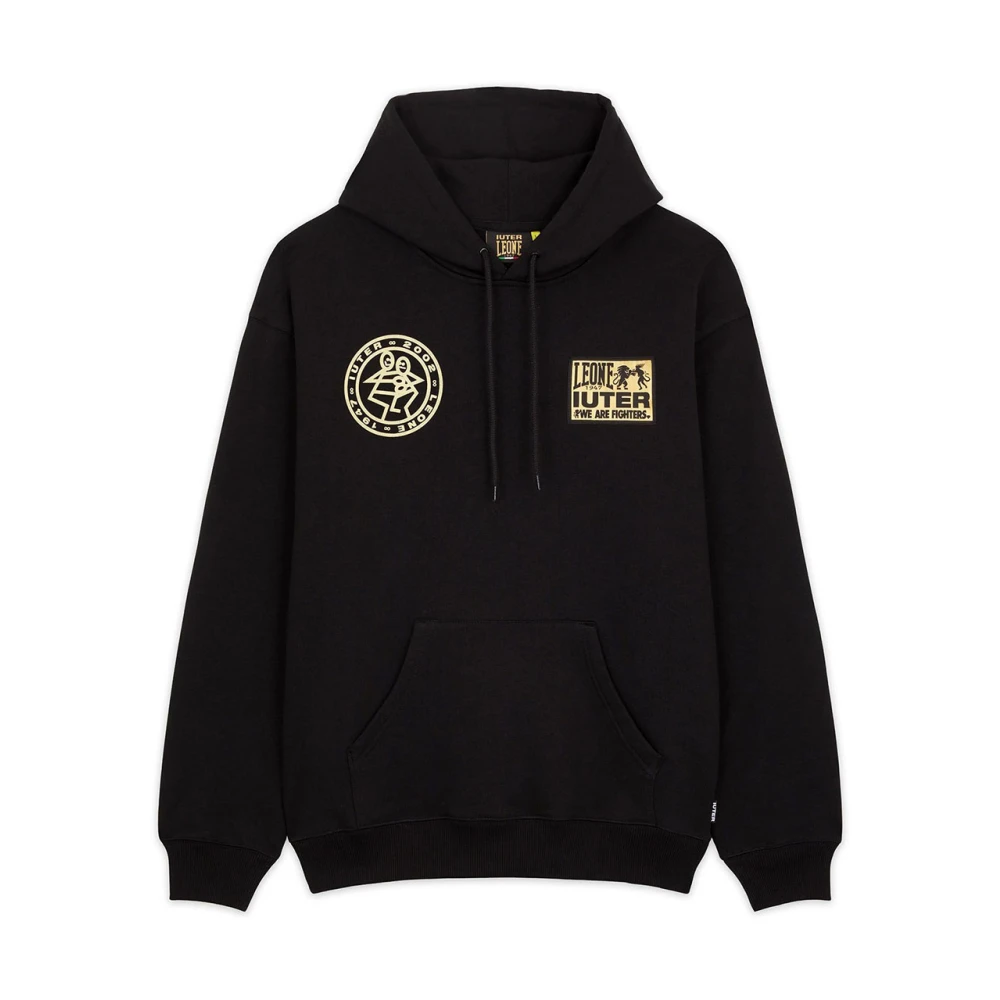 Iuter Katoenen Breiwerk en Sweaters Black Heren