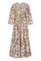 robe-beige-en-coton-avec-col-en-v