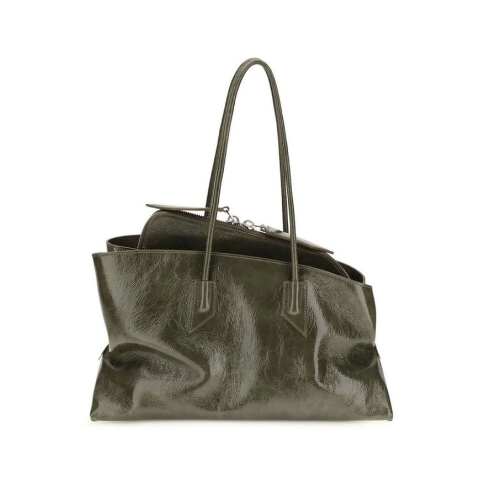 The Attico , Shoulder Bags, Female, Green, One Size, La Passeggiata Medium Tote - Image 7