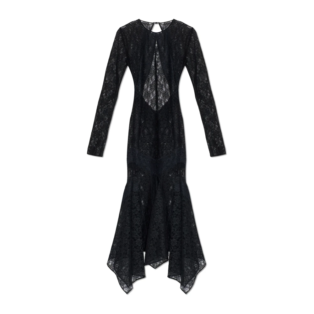 The Attico Women's Black The Lace Dress - Party Dresses - M - Dresses