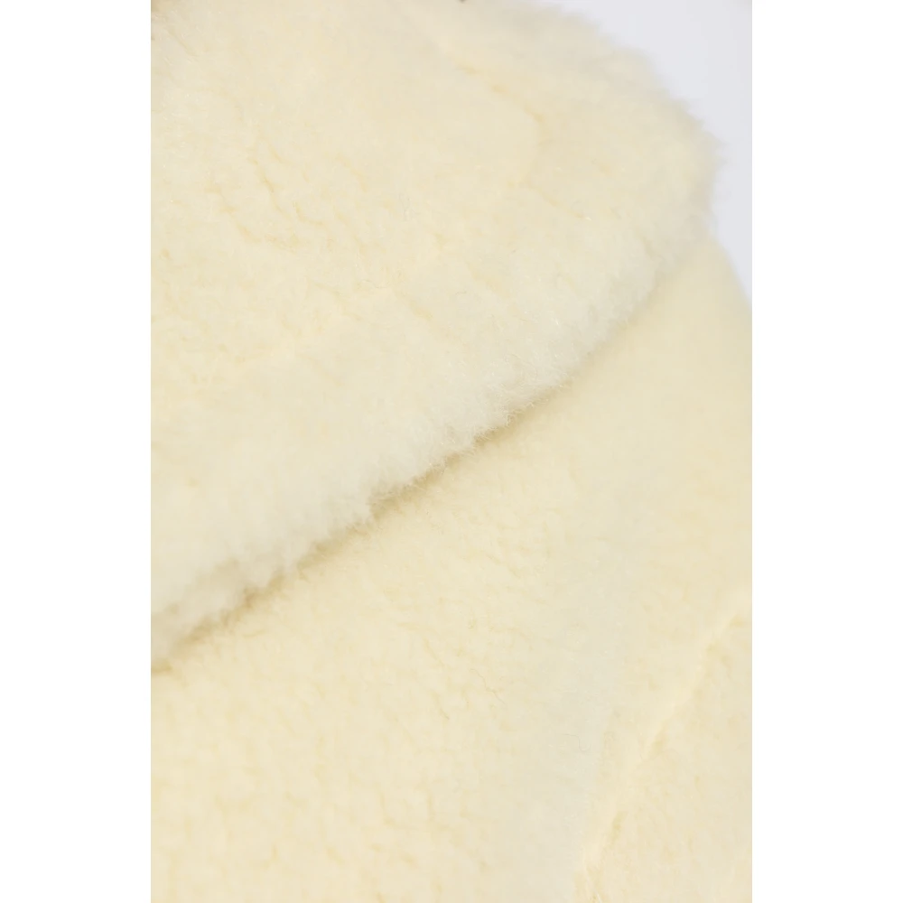 Max Mara Bontjas Tedgirl White Dames