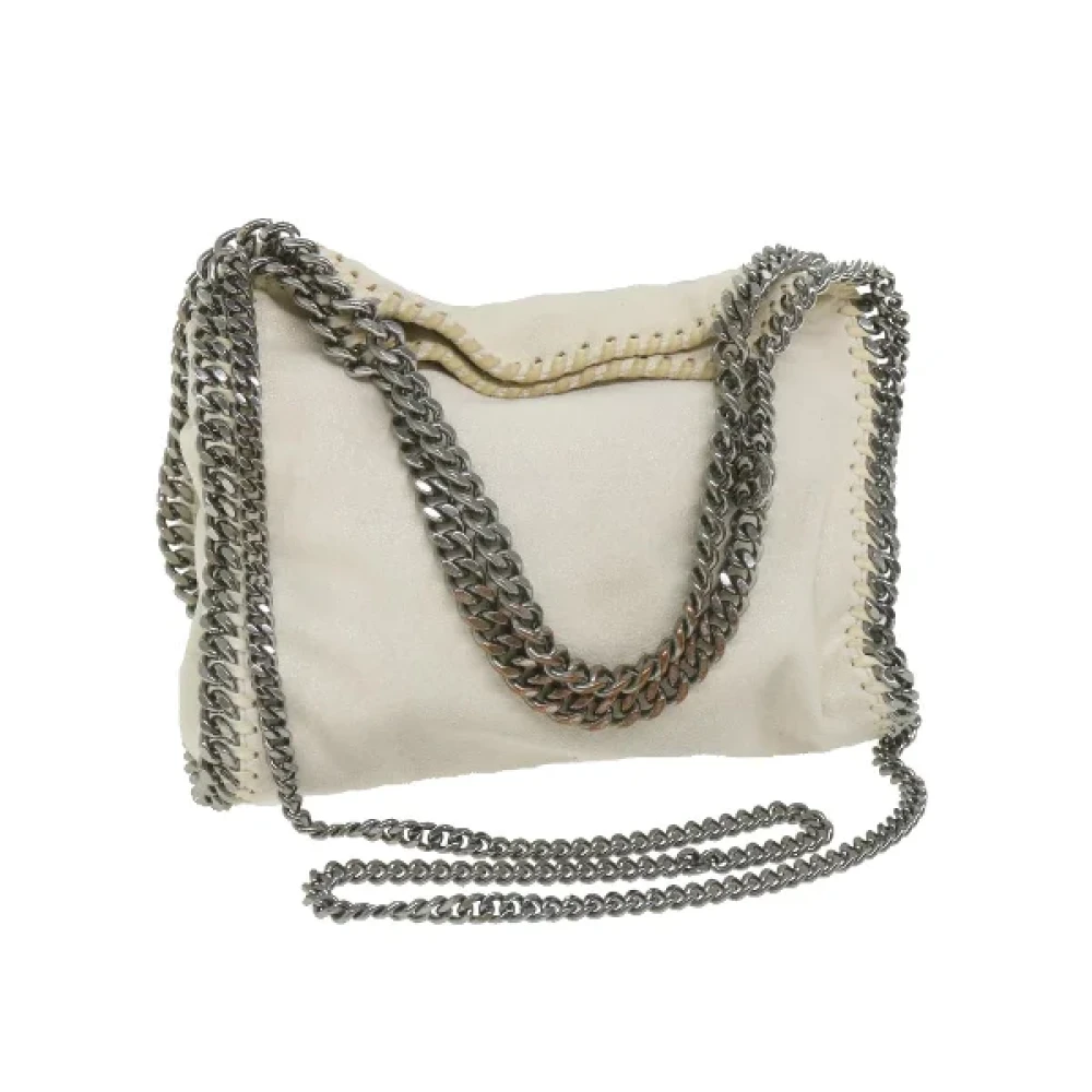 Stella McCartney Pre-owned Suede shoulder-bags White Dames