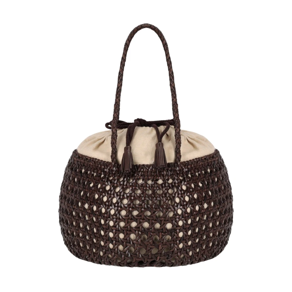 Dragon Diffusion Brown Bucket Bags, Female, One Size, Juventus Bucket Bag