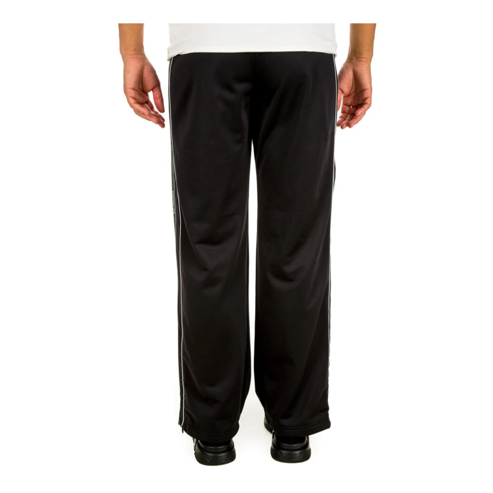 Balenciaga Logo joggingbroek met zijstrepen Black Heren