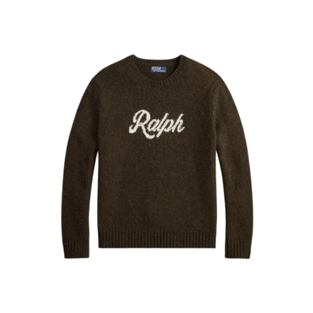Polo Ralph Lauren Uomo Marrone Maglie, L, New,