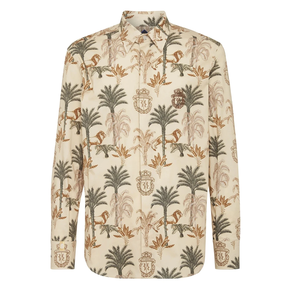 Billionaire Casual langemouwenshirt beige Heren