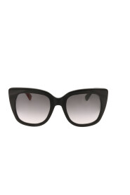 Czarne okulary przeciwsłoneczne z regulowanym paskiem