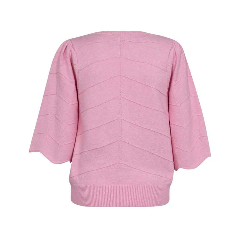 Freequent Paarse pullover Fqlaura stijl Pink Dames