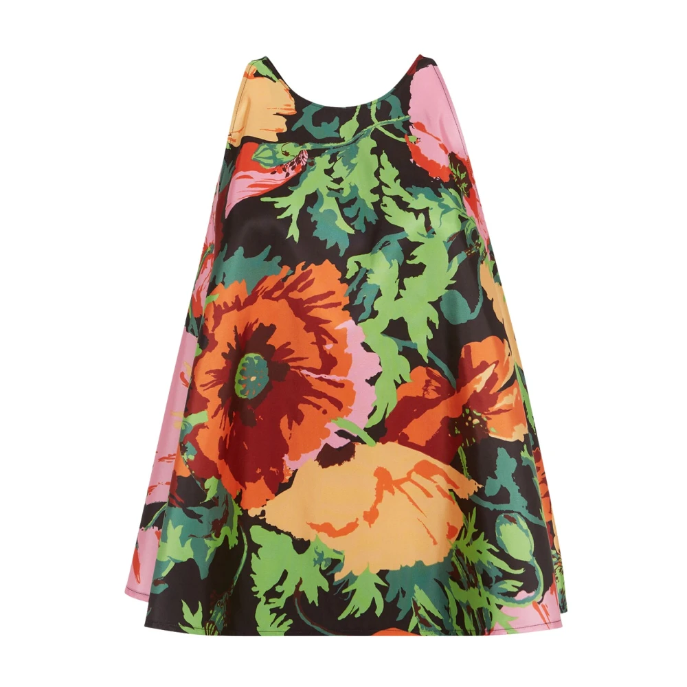 La Doublej Donna Multicolor - La Fenice Top Senza Maniche - Tops - E - 2XS