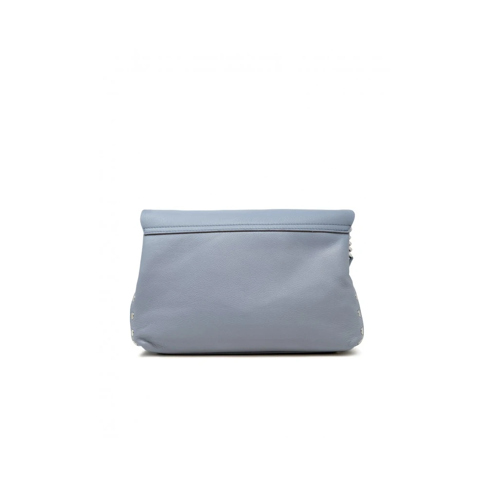 Zanellato Blauwe Schoudertas Elegant en Functioneel Blue Dames