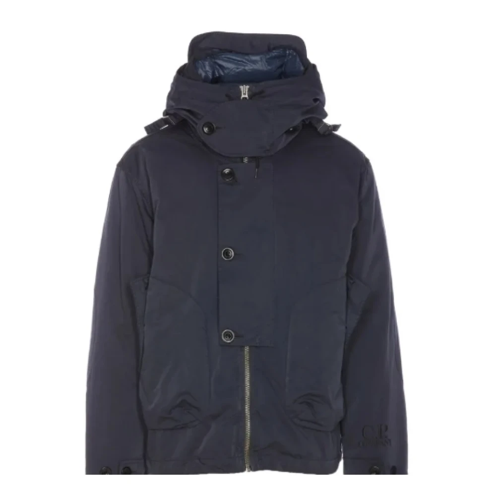 C.P. Company Blauwe Jassen voor Mannen Blue Heren