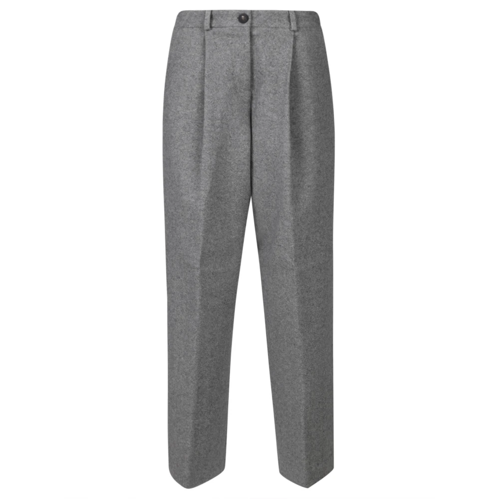 RRD Slim Fit Straight Leg Women's Pants Gray Dames