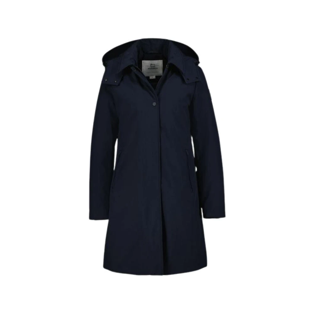 Woolrich Dons gevoerde trenchcoat Black Heren