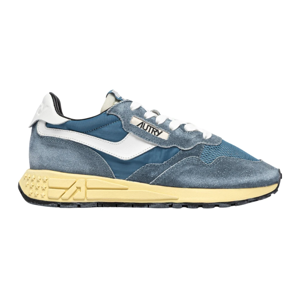 Autry , Sneakers, Male, Blue, 7 Uk, Reelwind Low Suede/Nylon