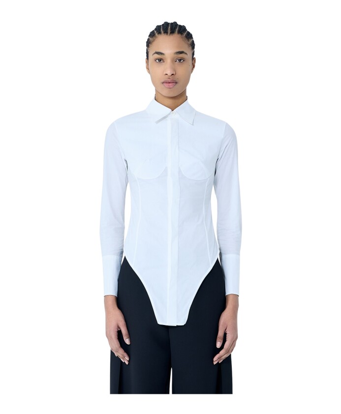 chemise-corset-stretch-avec-col-classique