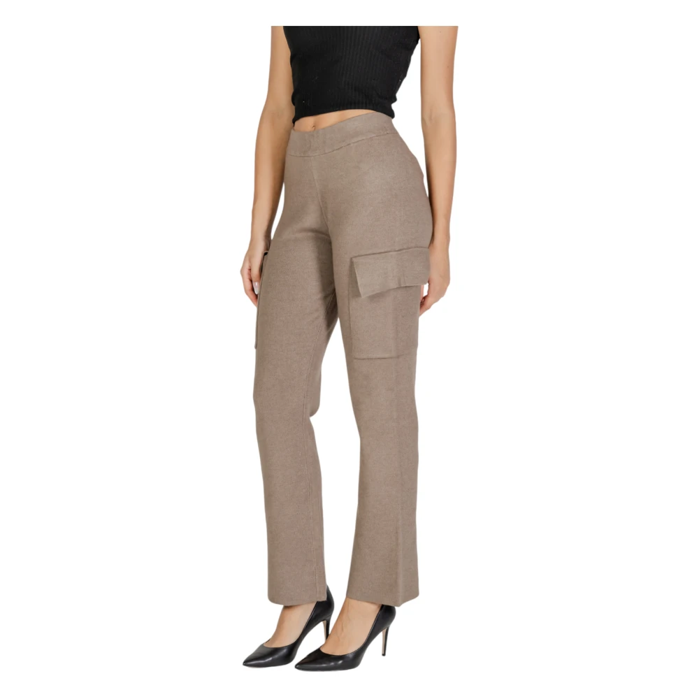 Vila Herfst Winter Damesbroeken Collectie Beige Dames
