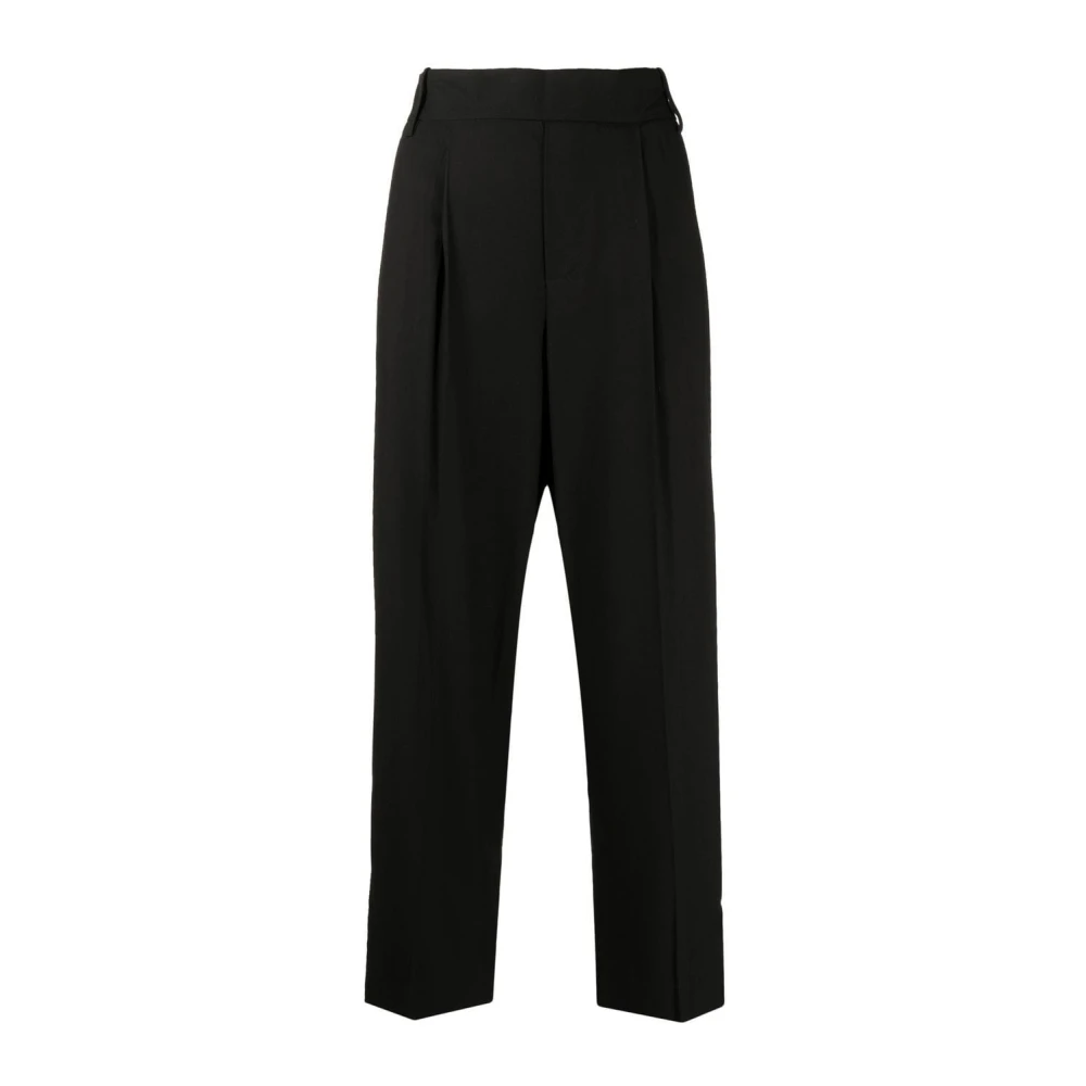Vince Zwarte Casual Broek Black Dames