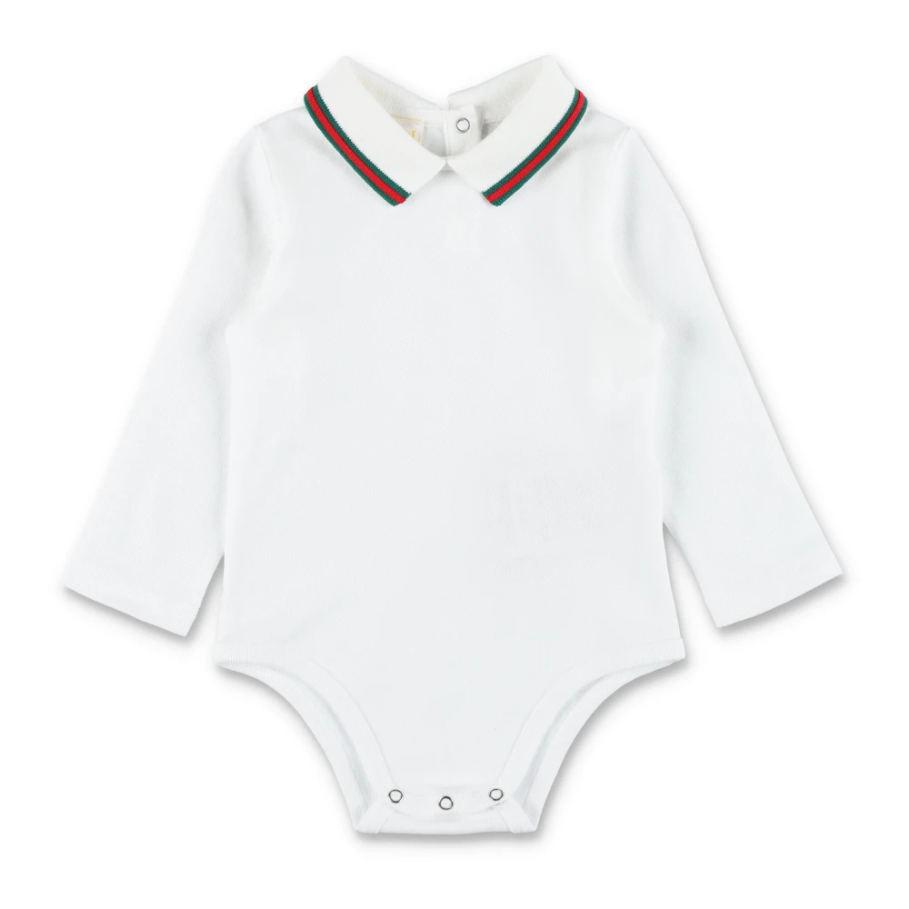 Gucci White Bodies & Sets, Female, 9 M, Ls Bodysuit
