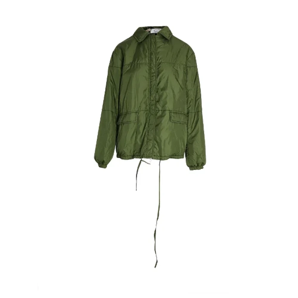 Marni Pre-owned Fabric outerwear Green Dames
