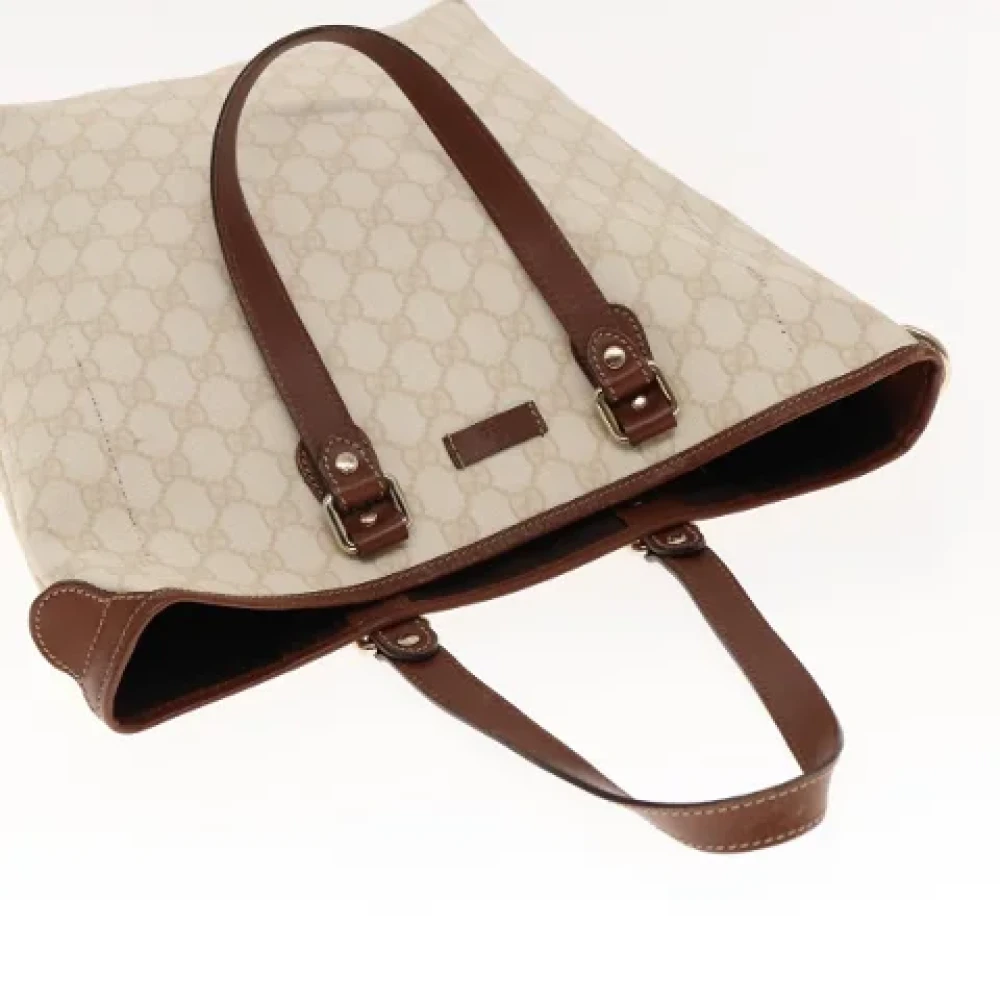 Gucci Vintage Pre-owned Leather totes Yellow Dames