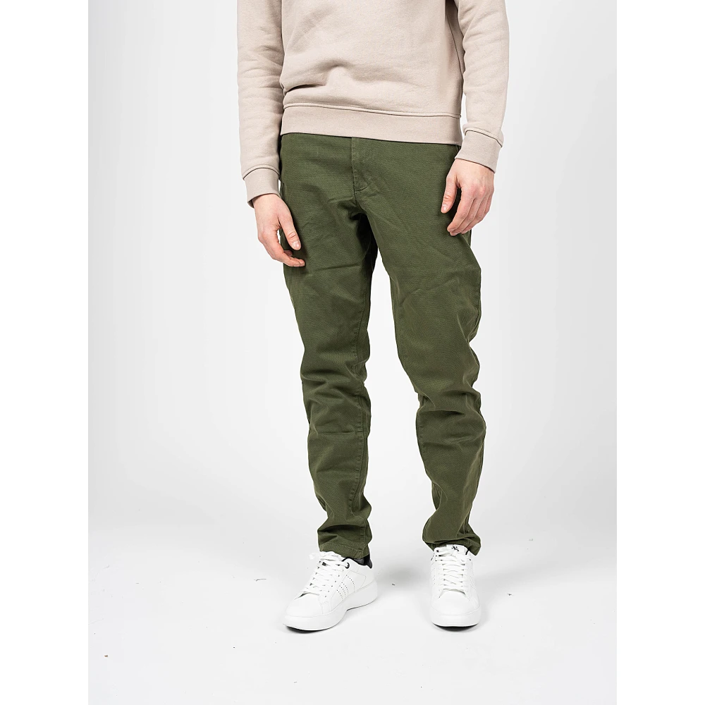 Pepe Jeans Stijlvolle Slim-fit Broek Green Heren