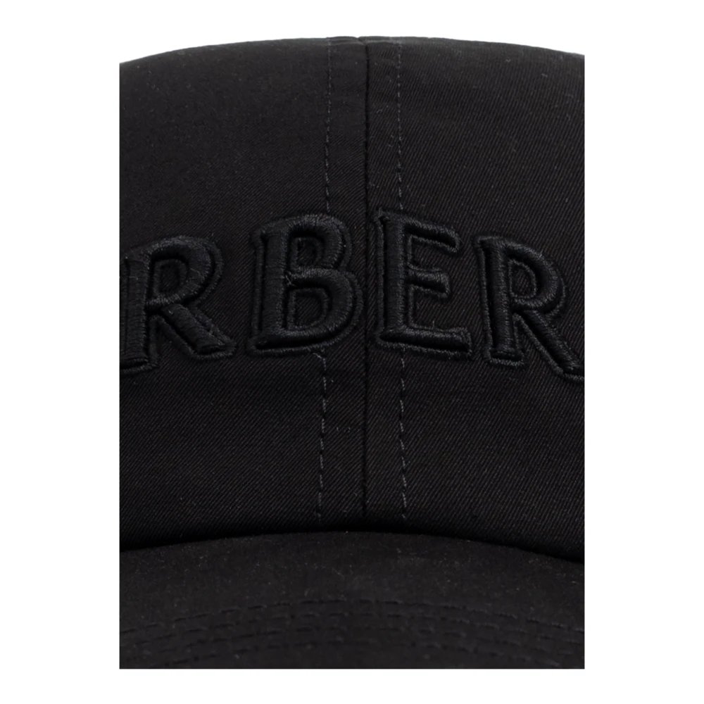 Burberry Pet met logo Black Heren