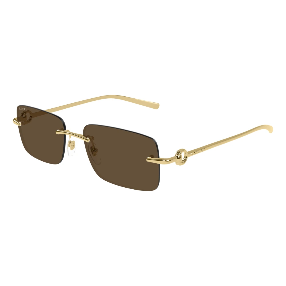 Gucci Men's Yellow Sunglasses, 55 Mm, Gg1703s Sunglasses