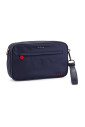 sac-bleu-en-nylon-et-cuir-avec-fermeture-eclair