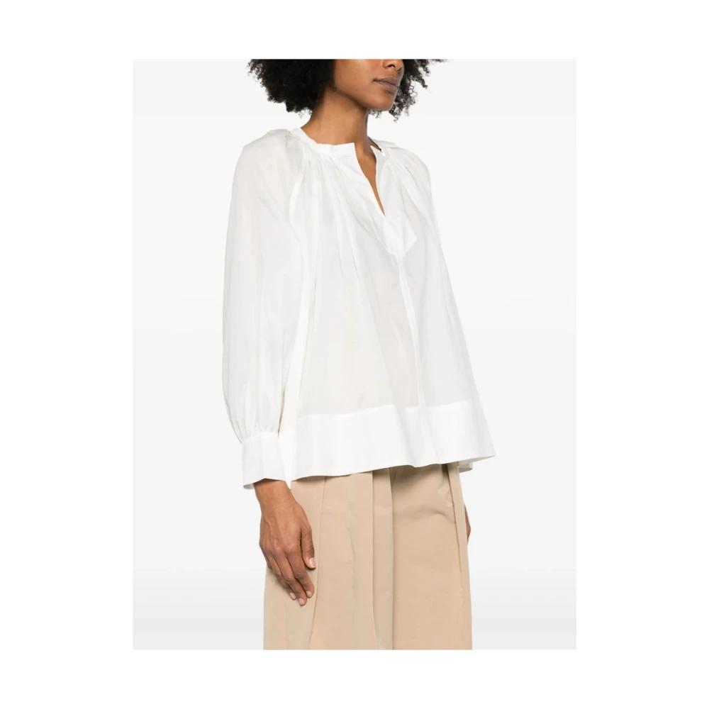 Soeur Witte Raglan Mouw Shirt White Dames