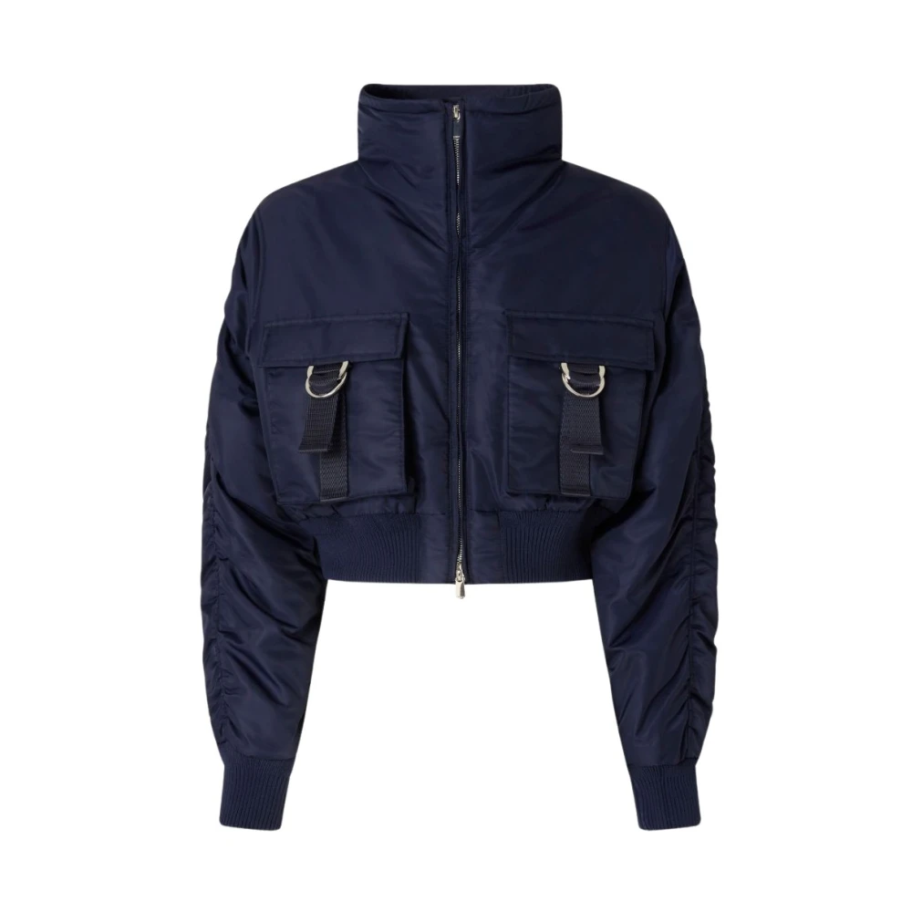 Pinko Pinot Bomber Jacket Jackets Mujer Azul S