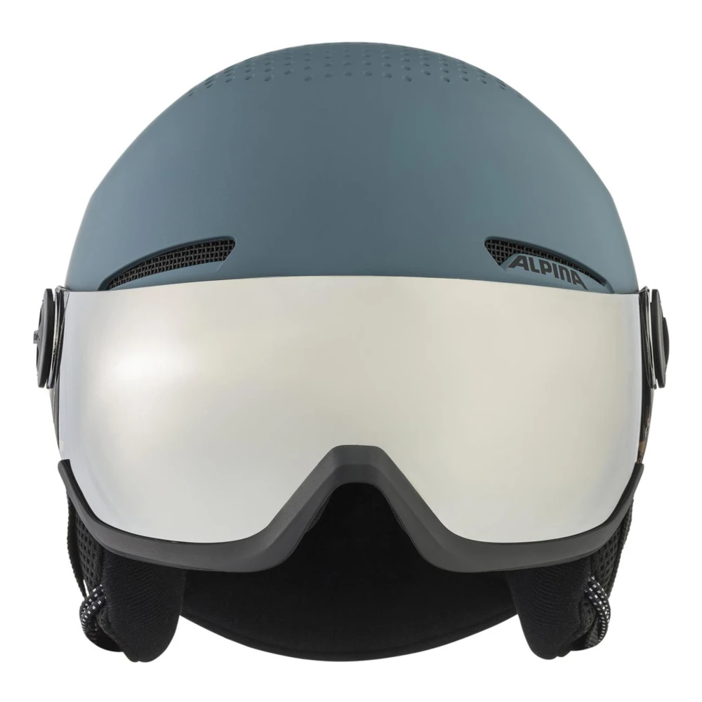 Alpina Blauwe Arber Visor Q Lite Blue Unisex