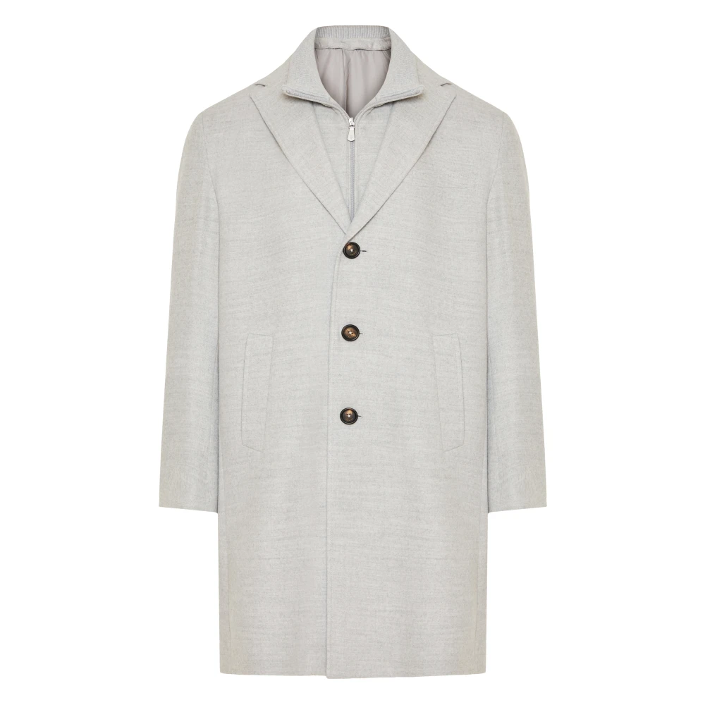 Coats > Single-Breasted Coats - - Eleventy - Modalova