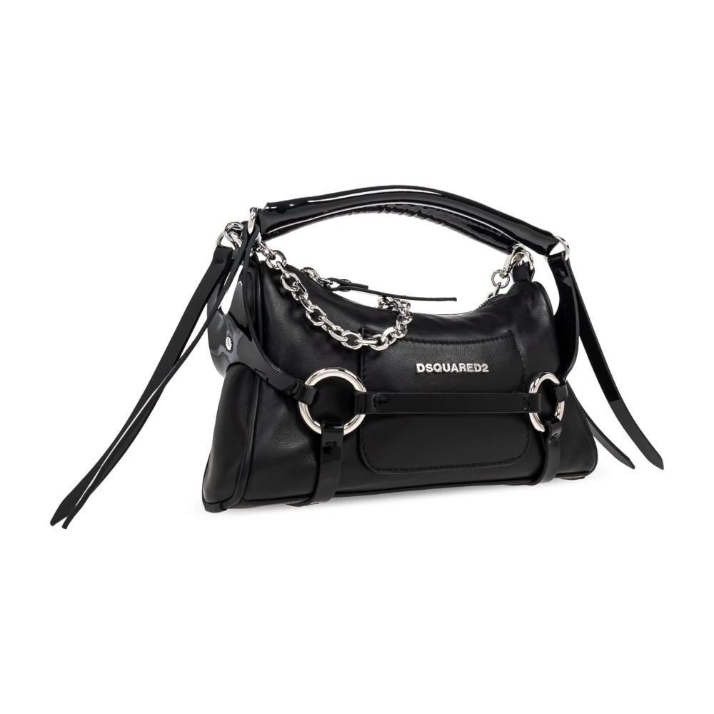Dsquared2 Handtas met logo Black Dames