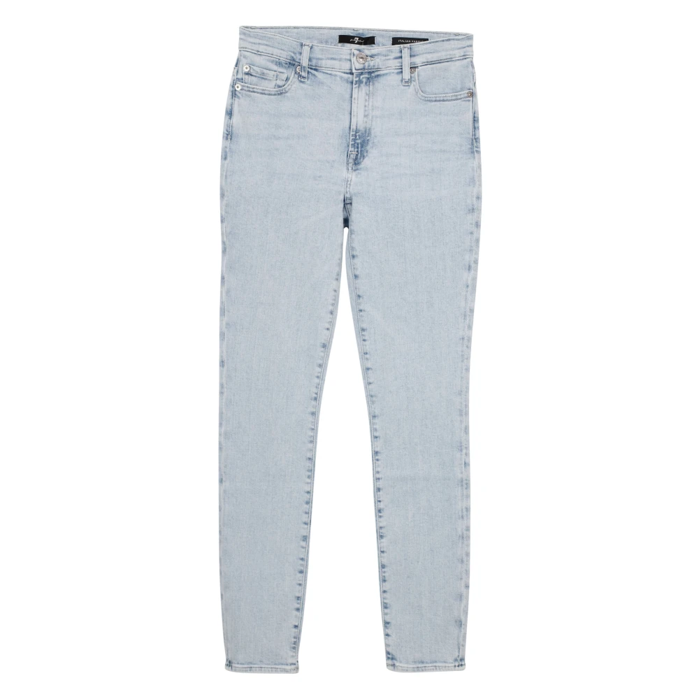 7 For All Mankind Moderne Skinny Jeans voor Vrouwen Blue Dames