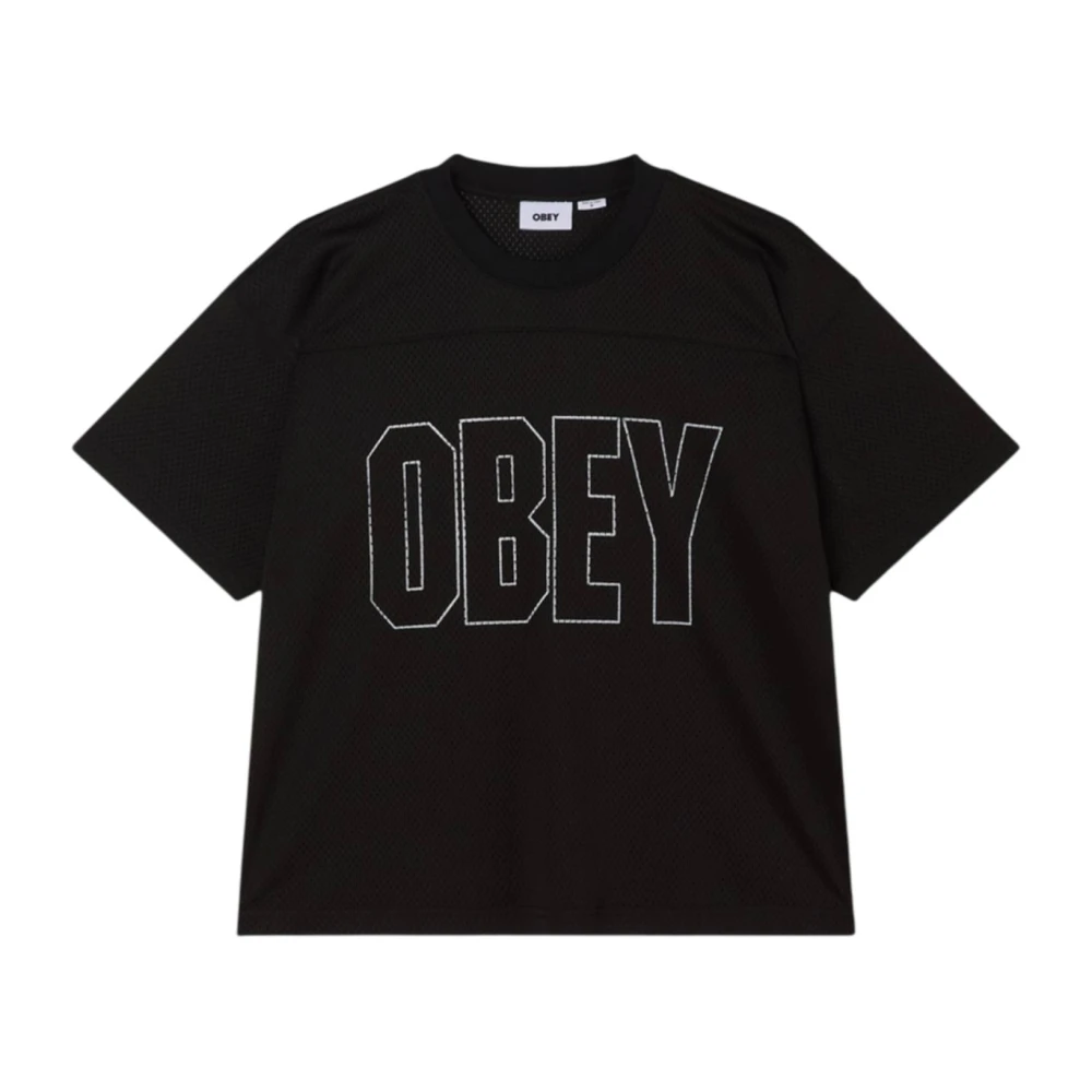 Obey - Tops > T-Shirts - Black - Obey - Modalova