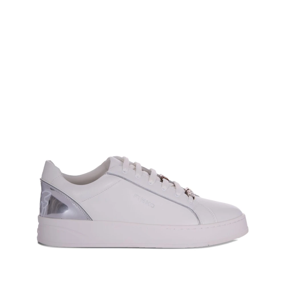 Pinko Lace-up Sneakers Dames Schoenen Wit