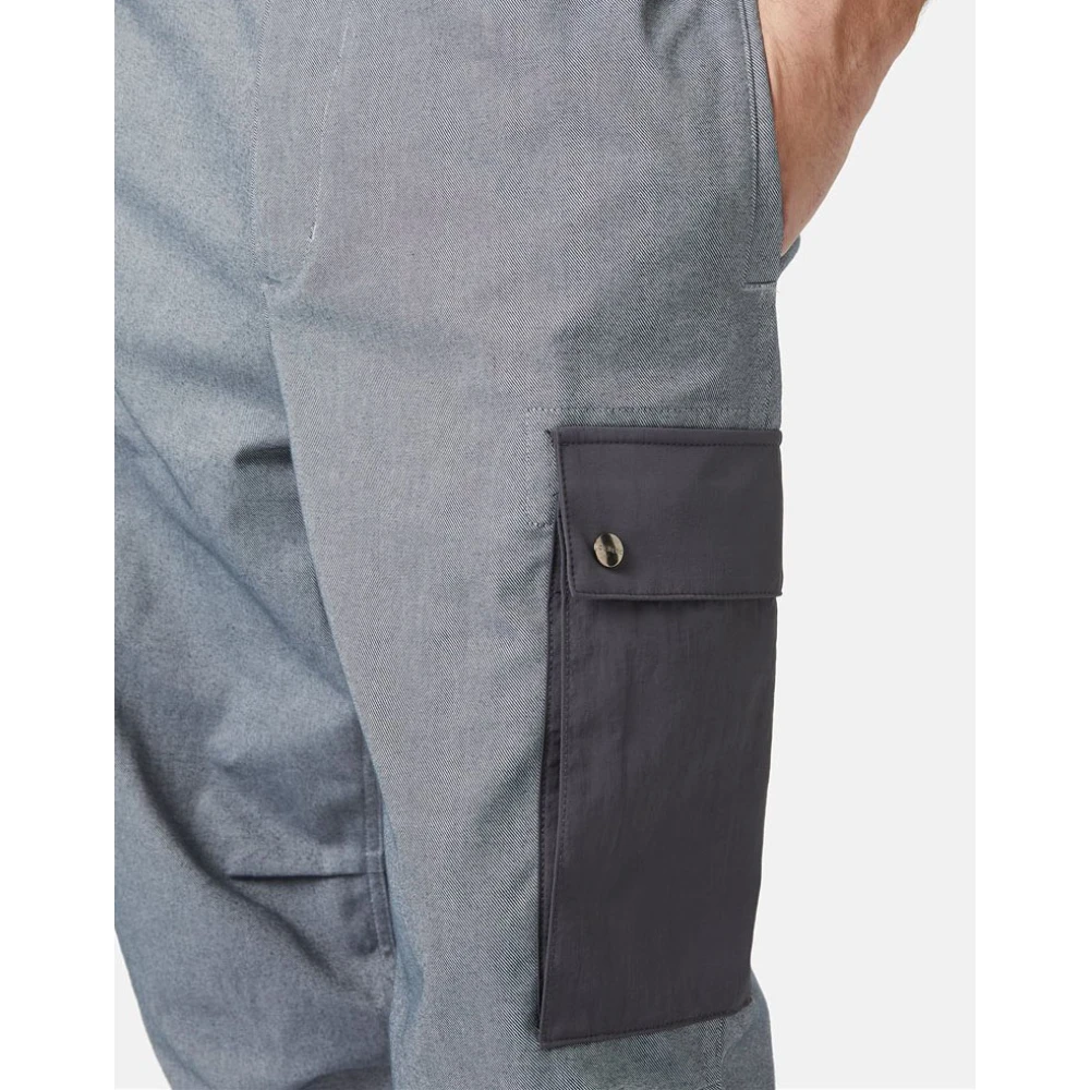 Iceberg Gabardine cargobroek Gray Heren