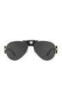 H42 round-frame sunglasses