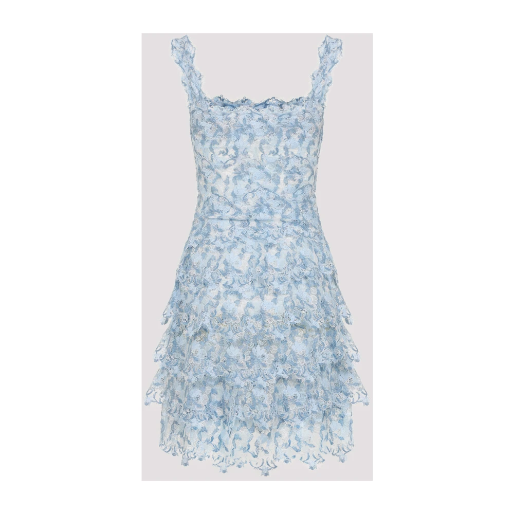 Ermanno Scervino Blauwe Elegante Jurk Dameskleding Blue Dames