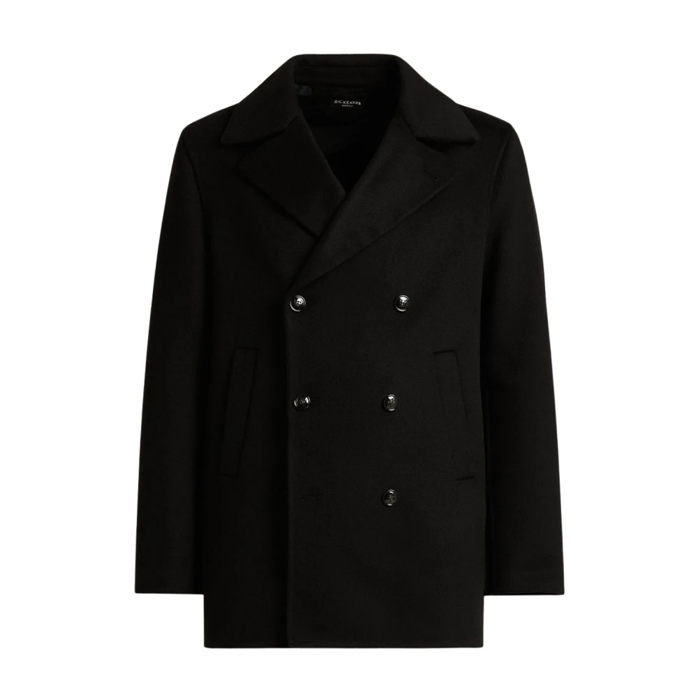 Coats > Double-Breasted Coats - - Kiton - Modalova