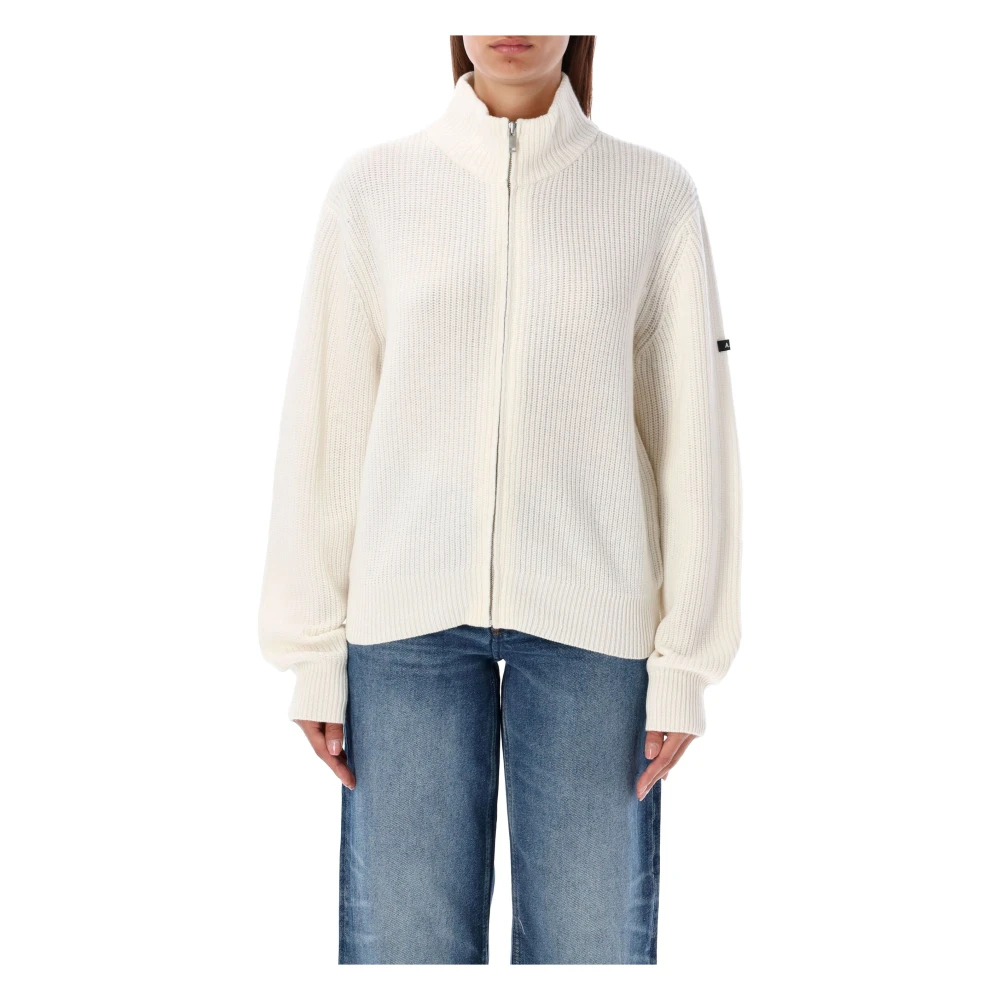 A.p.c. Trui met kabelbreipatroon Beige Dames
